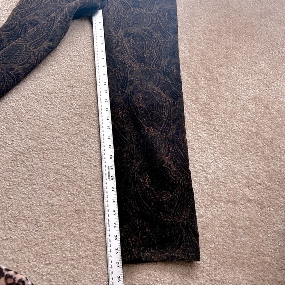 Lauren Ralph Lauren Corduroy Paisley Vintage Pants - Picture 9 of 11